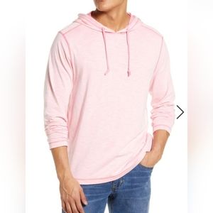 NWT Tommy Bahama Men's Rialto Beach Hoodie Size XL in Spring Cherry